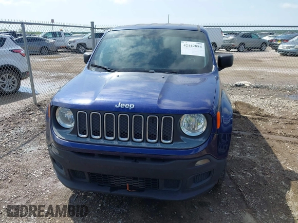 2018 Jeep Renegade Upland with VIN ZACCJBAB6JPH00767, listed as a IAAI auction lot 42142884 with 88,039 mi miles and . Bid and sale history available at DreamBid. Image 12.