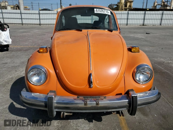 1974 Volkswagen Beetle with VIN 1342582192, listed as a Copart auction lot 61535715 with 12,629 mi miles and Clean title. Bid and sale history available at DreamBid. Image 5.
