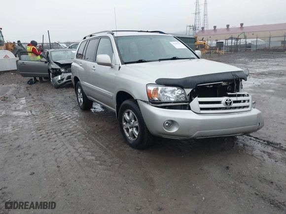 2006 Toyota Highlander w/3rd Row with VIN JTEEP21A160154175, listed as a IAAI auction lot 41505333 with 164,564 mi miles. Bid and sale history available at carsss.com. Image 1.