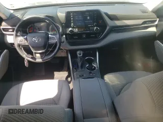 2022 Toyota Highlander LE with VIN 5TDZZRAH5NS556038, listed as a Copart auction lot 51363885 with 46,786 mi miles and Salvage title. Bid and sale history available at DreamBid. Image 8.