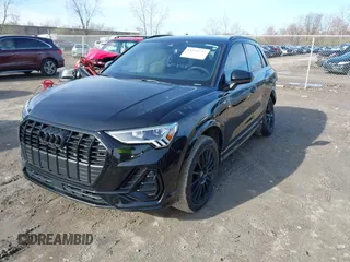 2023 Audi Q3 S line Premium with VIN WA1DECF38P1111626, listed as a IAAI auction lot 41935732 with 38,777 mi miles and . Bid and sale history available at DreamBid. Image 17.