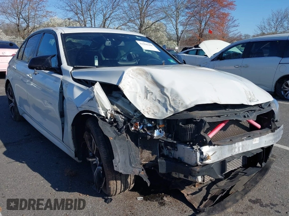 2014 BMW 3 Series 328i xDrive with VIN WBA3B3G51ENR81909, listed as a IAAI auction lot 41990108 with 83,051 mi miles. Bid and sale history available at carsss.com. Image 6.