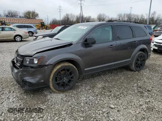 2019 Dodge Journey SE with VIN 3C4PDCBG5KT874901, listed as a Copart auction lot 50047635 with 112,768 mi miles and Salvage Title. Bid and sale history available at DreamBid. Image 1.