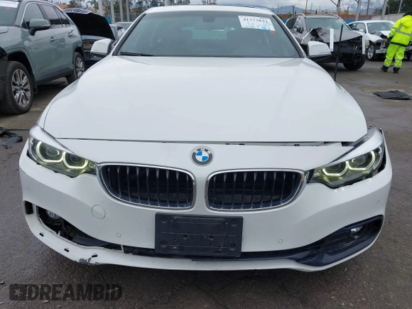 2019 BMW 4 Series 430i with VIN WBA4J1C57KBM17793, listed as a IAAI auction lot 41773832 with 78,110 mi miles. Bid and sale history available at carsss.com. Image 13.