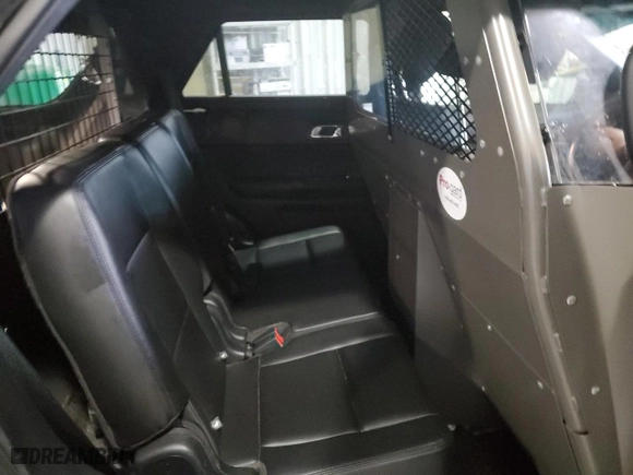2017 Ford Police Interceptor Utility with VIN 1FM5K8AR4HGB08020, listed as a Copart auction lot 47778555 with 114,960 mi miles and Salvage Title. Bid and sale history available at carsss.com. Image 11.