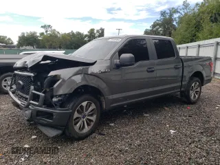 2019 Ford F-150 XL with VIN 1FTEW1CP2KKD94918, listed as a Copart auction lot 80581174 with Not provided miles and Salvage title. Bid and sale history available at DreamBid. Image 1.