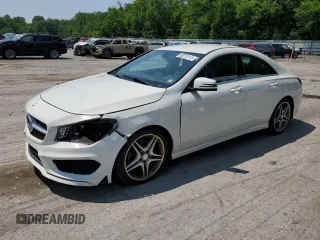 2014 Mercedes-Benz CLA 250 z VIN WDDSJ4GBXEN104886, wystawiony jako Copart lot #60210115 z przebiegiem 219 043 mil mil oraz Szkoda całkowita • Salvage title. Historia ofert i sprzedaży dostępna na DreamBid. Obrazek 1.
