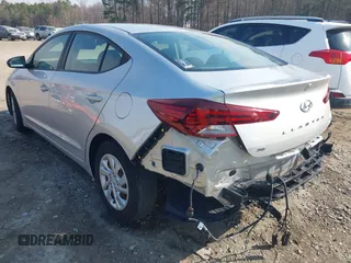 2019 Hyundai Elantra SE with VIN 5NPD74LF0KH433862, listed as a IAAI auction lot 41678153 with 128,575 mi miles and . Bid and sale history available at DreamBid. Image 3.