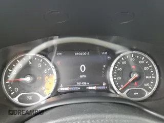 2016 Jeep Renegade Trailhawk with VIN ZACCJBCT7GPC50495, listed as a Copart auction lot 55705395 with 161,439 mi miles and Salvage title. Bid and sale history available at DreamBid. Image 9.