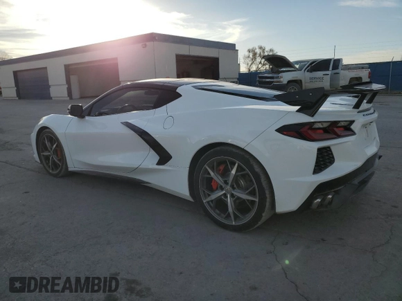 2020 Chevrolet Corvette 1LT with VIN 1G1Y62D49L5106229, listed as a Copart auction lot 84912744 with 33,722 mi miles and Clean Title. Bid and sale history available at carsss.com. Image 2.