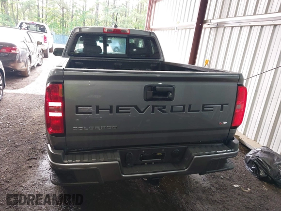 2022 Chevrolet Colorado 4WD LT with VIN 1GCHTCEN3N1223487, listed as a IAAI auction lot 42404173 with 19,921 mi miles and . Bid and sale history available at DreamBid. Image 16.