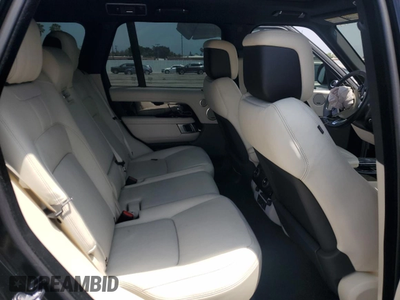 2022 Land Rover Range Rover Westminster with VIN SALGS2SE0NA467815, listed as a Copart auction lot 62197595 with 17,094 mi miles and Salvage title. Bid and sale history available at DreamBid. Image 11.