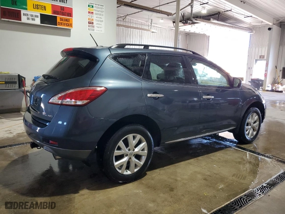 2013 Nissan Murano S with VIN JN8AZ1MWXDW321887, listed as a Copart auction lot 48206525 with 140,121 mi miles and Salvage Title. Bid and sale history available at carsss.com. Image 3.