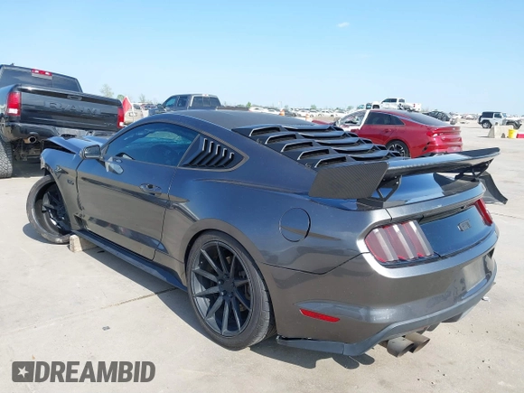 2016 Ford Mustang GT with VIN 1FA6P8CF4G5206042, listed as a IAAI auction lot 41875968 with 93,905 mi miles. Bid and sale history available at carsss.com. Image 3.