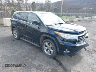 2015 Toyota Highlander Limited z VIN 5TDDKRFH6FS175940, wystawiony jako IAAI lot #41933412 z przebiegiem 195 127 mil mil oraz . Historia ofert i sprzedaży dostępna na DreamBid. Obrazek 1.