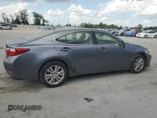 2015 Lexus ES with VIN JTHBK1GG2F2176765, listed as a Copart auction lot 54207485 with 106,281 mi miles and Salvage Title. Bid and sale history available at carsss.com. Image 3.