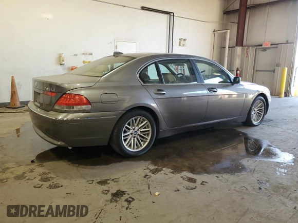 2004 BMW 7 Series 745Li z VIN WBAGN63584DS55291, wystawiony jako Copart lot #79178494 z przebiegiem 135 923 mil mil oraz Szkoda całkowita • Salvage title. Historia ofert i sprzedaży dostępna na DreamBid. Obrazek 3.
