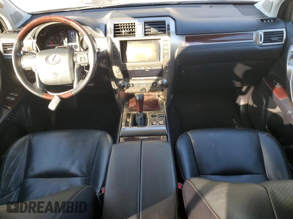 2017 Lexus GX 460 with VIN JTJJM7FX2H5162116, listed as a Copart auction lot 86663554 with 27,494 mi miles and Salvage title. Bid and sale history available at DreamBid. Image 8.