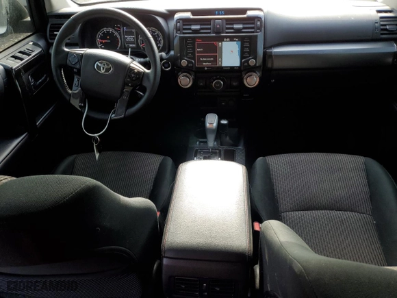 2023 Toyota 4Runner TRD Off Road with VIN JTEPU5JR8P6124744, listed as a Copart auction lot 54275665 with 39,868 mi miles and Salvage Title. Bid and sale history available at carsss.com. Image 8.