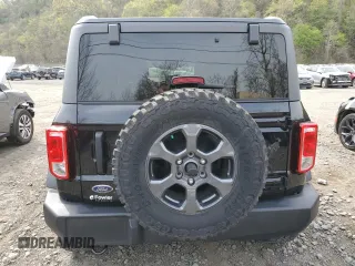 2023 Ford Bronco with VIN 1FMDE5BH2PLB27629, listed as a Copart auction lot 54882815 with 41,798 mi miles and Salvage Title. Bid and sale history available at DreamBid. Image 6.