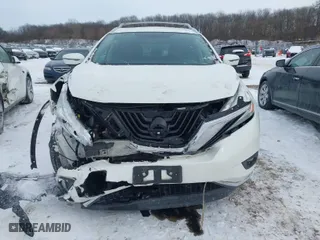 2017 Nissan Murano S with VIN 5N1AZ2MH2HN190805, listed as a IAAI auction lot 41590559 with 87,609 mi miles. Bid and sale history available at carsss.com. Image 12.