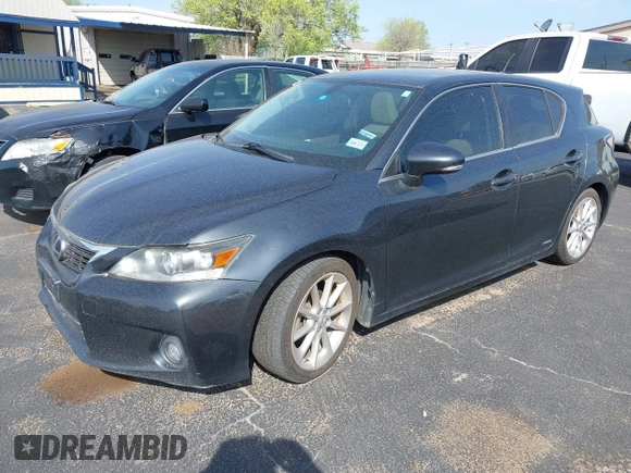 2011 Lexus CT 200h with VIN JTHKD5BH5B2030971, listed as a IAAI auction lot 41906370 with 162,169 mi miles and . Bid and sale history available at DreamBid. Image 2.