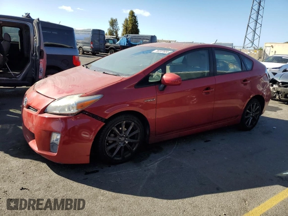 2010 Toyota Prius Four with VIN JTDKN3DU0A1299834, listed as a Copart auction lot 78207604 with 207,003 mi miles and Salvage Title. Bid and sale history available at DreamBid. Image 1.