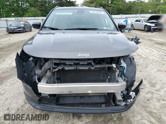 2022 Jeep Compass Latitude с VIN 3C4NJDBB8NT126707, выставлен на аукционе Copart как лот 59792595 с пробегом 61 636 миль миль и Списание • Salvage title. История ставок и продаж доступна на DreamBid. Изображение 5.