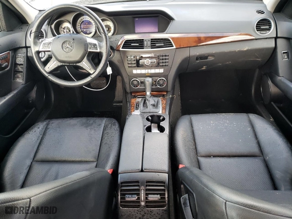 2014 Mercedes-Benz C-Class C 250 Sport with VIN WDDGF4HB6ER308485, listed as a Copart auction lot 60098384 with NaN miles and Salvage Title. Bid and sale history available at carsss.com. Image 8.