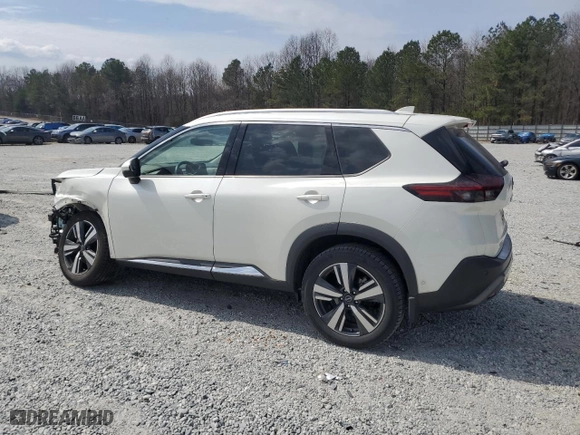 2023 Nissan Rogue SL with VIN 5N1BT3CA7PC777950, listed as a Copart auction lot 48994205 with 23,171 mi miles and Salvage Title. Bid and sale history available at carsss.com. Image 2.