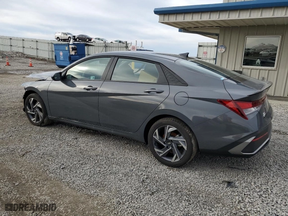 2025 Hyundai Elantra SEL Sport with VIN KMHLM4DG4SU870776, listed as a Copart auction lot 45567365 with 3,475 mi miles and Salvage Title. Bid and sale history available at carsss.com. Image 2.