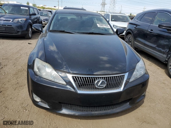 2010 Lexus IS 250 with VIN JTHCF5C27A5039015, listed as a Copart auction lot 70007494 with 172,052 mi miles and Salvage Title. Bid and sale history available at carsss.com. Image 5.