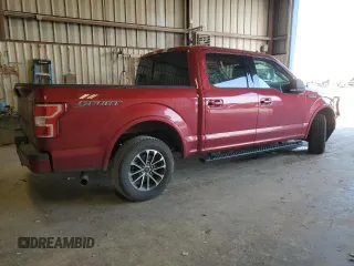 2020 Ford F-150 XL with VIN 1FTEW1CP3LKD96209, listed as a Copart auction lot 52708015 with 126,828 mi miles and Salvage Title. Bid and sale history available at carsss.com. Image 3.