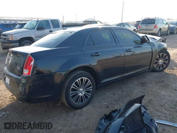 2014 Chrysler 300 with VIN 2C3CCAGT6EH209437, listed as a IAAI auction lot 41780106 with 153,414 mi miles. Bid and sale history available at carsss.com. Image 4.