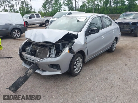 2022 Mitsubishi Mirage ES with VIN ML32FUFJ0NHF03993, listed as a IAAI auction lot 41972241 with 145,386 mi miles and . Bid and sale history available at DreamBid. Image 17.