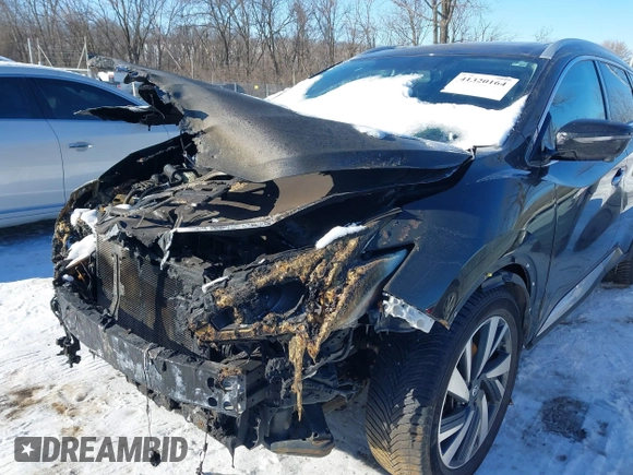 2018 Nissan Murano Platinum with VIN 5N1AZ2MH1JN134893, listed as a IAAI auction lot 41320164 with 145,740 mi miles and . Bid and sale history available at carsss.com. Image 6.