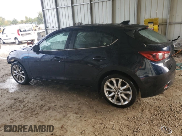 2014 Mazda 3 S Touring with VIN JM1BM1L36E1188615, listed as a Copart auction lot 80682274 with 84,888 mi miles and Salvage Title. Bid and sale history available at DreamBid. Image 2.