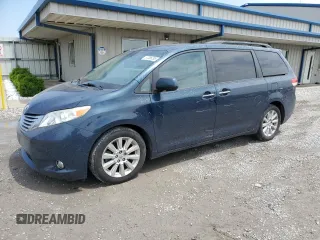 2011 Toyota Sienna XLE AAS with VIN 5TDYK3DC4BS005656, listed as a Copart auction lot 57086295 with 93,879 mi miles and Salvage title. Bid and sale history available at DreamBid. Image 1.
