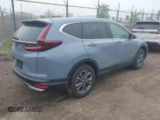 2022 Honda CR-V EX with VIN 7FARW2H58NE054077, listed as a IAAI auction lot 42079615 with 23,135 mi miles. Bid and sale history available at carsss.com. Image 4.