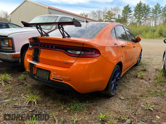2013 Dodge Dart SXT with VIN 1C3CDFBA6DD221356, listed as a Copart auction lot 56742695 with Not Provided miles and Clean Title. Bid and sale history available at DreamBid. Image 4.
