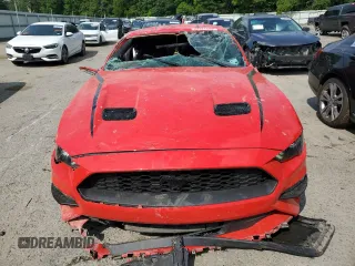 2018 Ford Mustang EcoBoost с VIN 1FA6P8TH4J5185282, выставлен на аукционе Copart как лот 59387205 с пробегом 83 397 миль миль и Списание • Salvage title. История ставок и продаж доступна на DreamBid. Изображение 5.