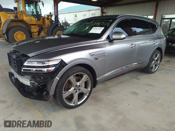 2022 Genesis GV80 with VIN KMUHBDSB4NU083139, listed as a IAAI auction lot 42447411 with 51,322 mi miles and . Bid and sale history available at DreamBid. Image 20.