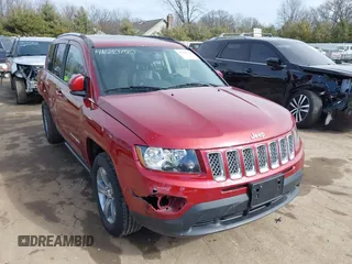 2016 Jeep Compass Latitude with VIN 1C4NJDEB1GD654917, listed as a IAAI auction lot 41680450 with 100,064 mi miles and . Bid and sale history available at DreamBid. Image 1.