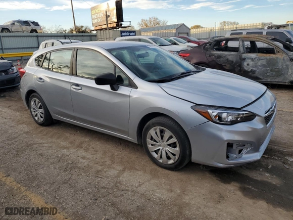 2018 Subaru Impreza with VIN 4S3GTAA6XJ1712493, listed as a Copart auction lot 79625544 with 45,431 mi miles and Salvage Title. Bid and sale history available at carsss.com. Image 4.