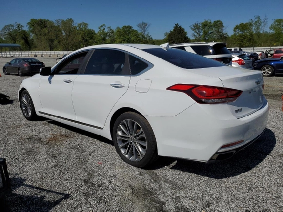 2016 Hyundai Genesis 3.8L with VIN KMHGN4JE4GU136132, listed as a Copart auction lot 52557205 with 150,184 mi miles and Clean Title. Bid and sale history available at carsss.com. Image 2.
