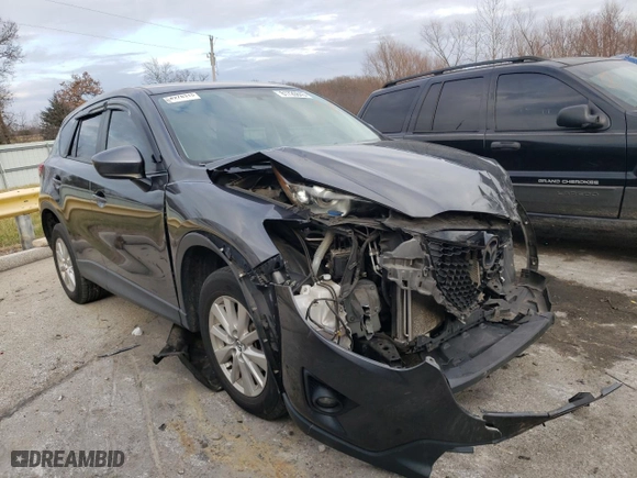 2015 Mazda CX-5 Touring with VIN JM3KE4CY2F0449733, listed as a Copart auction lot 81720843 with 123,967 mi miles and Salvage Title. Bid and sale history available at carsss.com. Image 4.