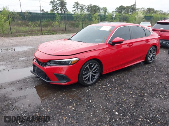 2022 Honda Civic Touring z VIN 2HGFE1F99NH316766, wystawiony jako IAAI lot #42198474 z przebiegiem 49 368 mil mil oraz . Historia ofert i sprzedaży dostępna na DreamBid. Obrazek 17.