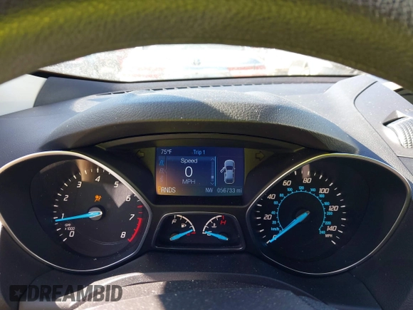 2014 Ford Escape SE with VIN 1FMCU9G95EUE49423, listed as a IAAI auction lot 41792045 with 56,733 mi miles and . Bid and sale history available at carsss.com. Image 7.