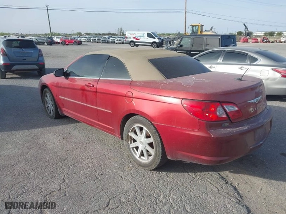 2008 Chrysler Sebring Touring with VIN 1C3LC55R88N693069, listed as a IAAI auction lot 41933721 with 155,856 mi miles. Bid and sale history available at carsss.com. Image 3.