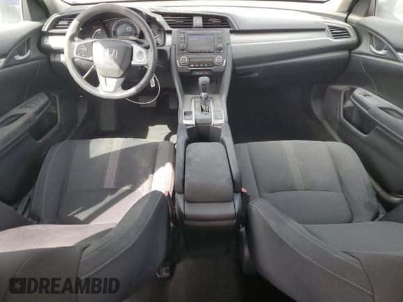 2017 Honda Civic LX with VIN 19XFC2F50HE229037, listed as a Copart auction lot 49122595 with 160,756 mi miles and Salvage Title. Bid and sale history available at DreamBid. Image 8.